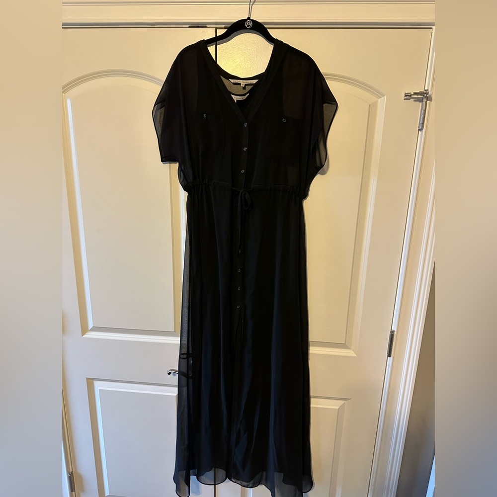 RACHEL Rachel Roy black dress with overlay - 2 pieces